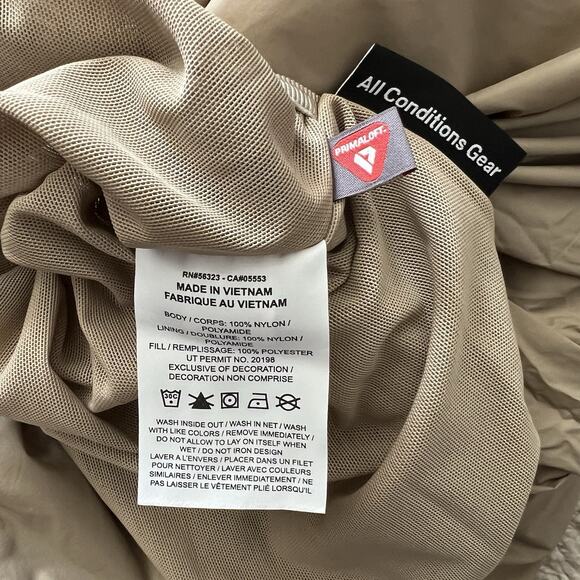 Nike ACG Rope De Dope Beige Full Zip Jacket Insulated DV0363-247 Men Medium NWT - Picture 10 of 11